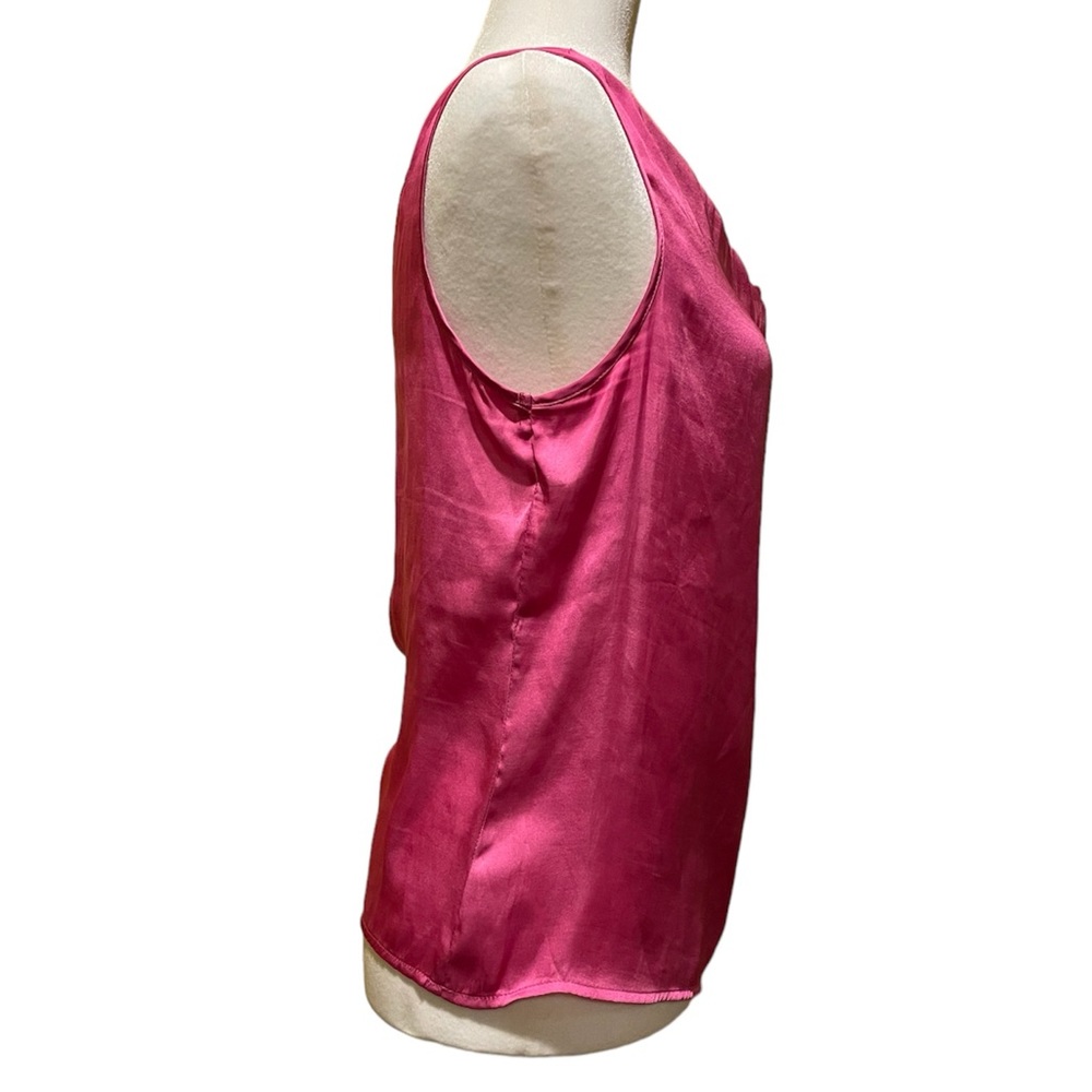 ❄️ 5/$25 Sincerely Jules Satin Pink Top Small - Picture 4 of 8